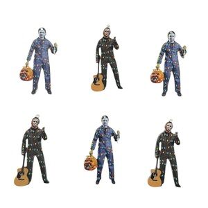 Michael Myers Christmas Ornament Set